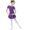 imageQuedoris Girls Classic Leotard Solid Color Dance Ballet Dress for Kid in 39 Years