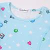 imageQuedoris Girls Dress Unicorn Printed Casual Party Twirly Dress for Kids in 2t to 10 YearsDiamond Unicorn