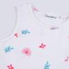 imageQuedoris Girls Dress Unicorn Printed Casual Party Twirly Dress for Kids in 2t to 10 YearsFlamingo Sleeveless