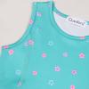imageQuedoris Girls Dress Unicorn Printed Casual Party Twirly Dress for Kids in 2t to 10 YearsFlorals Unicorn Sleeveless