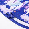 imageQuedoris Girls Dress Unicorn Printed Casual Party Twirly Dress for Kids in 2t to 10 YearsGalaxy Unicorn Cap