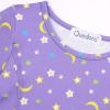 imageQuedoris Girls Dress Unicorn Printed Casual Party Twirly Dress for Kids in 2t to 10 YearsSky Unicorn