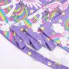 imageQuedoris Girls Dress Unicorn Printed Casual Party Twirly Dress for Kids in 2t to 10 YearsSky Unicorn