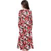 imageQuedoris Girls Maxi Dress Floral Printed Casual Dress with Pockets for Kids in 4 to 10 Years
