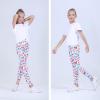 imageQuedoris Girls Printed Leggings Yoga Pants Multipack Leggings for Kids in 3t to 13 YearsFloral UnicornButterflySheep Unicorn