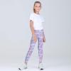 imageQuedoris Girls Printed Leggings Yoga Pants Multipack Leggings for Kids in 3t to 13 YearsMermaidMermaid PurpleMermaid Blue