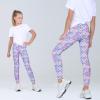 imageQuedoris Girls Printed Leggings Yoga Pants Multipack Leggings for Kids in 3t to 13 YearsMermaidMermaid PurpleMermaid Blue