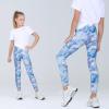imageQuedoris Girls Printed Leggings Yoga Pants Multipack Leggings for Kids in 3t to 13 YearsQuedoris Leaf Nebula