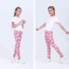imageQuedoris Girls Printed Leggings Yoga Pants Multipack Leggings for Kids in 3t to 13 YearsStarryRainbowDreamy Unicorn