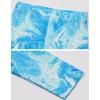 imageQuedoris Girls Printed Leggings Yoga Pants Multipack Leggings for Kids in 3t to 13 YearsTie Dye Blue Dark Purple Black