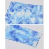 imageQuedoris Girls Printed Leggings Yoga Pants Multipack Leggings for Kids in 3t to 13 YearsTie Dye Cloud Sea Sunset