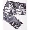 imageQuedoris Girls Printed Leggings Yoga Pants Multipack Leggings for Kids in 3t to 13 YearsTie Dye Swirl Ripple Grey Tie Dye Blue