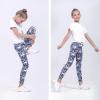 imageQuedoris Girls Printed Leggings Yoga Pants Multipack Leggings for Kids in 3t to 13 YearsWatermelon UnicornCherryDaisy Unicorn