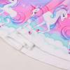 imageQuedoris Girls Dress Unicorn Printed Casual Party Twirly Dress for Kids in 2t to 10 YearsBubble Unicorn Sleeveless