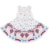 imageQuedoris Girls Dress Unicorn Printed Casual Party Twirly Dress for Kids in 2t to 10 YearsFlag Unicorn Sleeveless