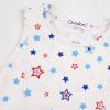 imageQuedoris Girls Dress Unicorn Printed Casual Party Twirly Dress for Kids in 2t to 10 YearsFlag Unicorn Sleeveless