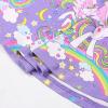 imageQuedoris Girls Dress Unicorn Printed Casual Party Twirly Dress for Kids in 2t to 10 YearsSky Unicorn Cap