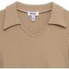 imageSpeechless Girls 34 Sleeve Chunky Sweater Knit Midi DressKhaki