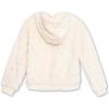 imageSpeechless Girls Long Sleeve Faux Fur Boxy HoodieIvory