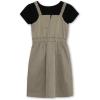 imageSpeechless Girls Short Sleeve Tee and Pinafore DressBlackOlive
