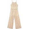 imageSpeechless Girls Sleeveless Halter Neck Wide Leg JumpsuitIvoryCoral