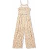 imageSpeechless Girls Sleeveless Halter Neck Wide Leg JumpsuitIvoryCoral