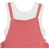 imageSpeechless Girls Sleeveless Romper and Sleeveless Tee SetCoralWhite