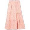 imageSpeechless Girls Tiered Maxi SkirtCoralIvory