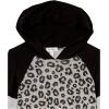 imageSpeechless girls Hooded Sweatshirt and Joggers SetPants SetBlackCheetah