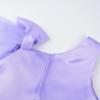 imageUhnice Flower Girl Dress Floral Butterfly Tulle Tutu Bowknot for Wedding Birthday PartyPurple