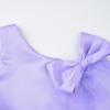 imageUhnice Flower Girl Dress Floral Butterfly Tulle Tutu Bowknot for Wedding Birthday PartyPurple