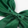 imageUhnice Flower Girl Dress Satin Ball Gown for Wedding Party with BowknotGreen