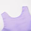 imageUhnice Flower Girl Dress Satin Ball Gown for Wedding Party with BowknotPurple