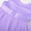imageUhnice Flower Girl Dress Satin Ball Gown for Wedding Party with BowknotPurple