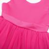 imageUhnice Flower Girl Dress Satin Ball Gown for Wedding Party with BowknotRose