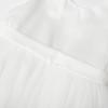 imageUhnice Flower Girl Dress Satin Ball Gown for Wedding Party with BowknotWhite