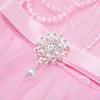 imageUhnice Flower Girl Dress Sleeveless Tulle Tutu Beaded Embroidery for Wedding Birthday PartyPink