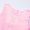imageUhnice Flower Girl Dress Sleeveless Tulle Tutu Beaded Embroidery for Wedding Birthday PartyPink