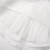 imageUhnice Flower Girl Dress Sleeveless Tulle Tutu Beaded Embroidery for Wedding Birthday PartyWhite