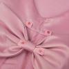 imageUhnice Flower Girl Pearl Dress Tulle Ball Gown Bow Prom with Heart Cutout for Wedding Birthday PartyPink