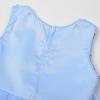 imageUhnice Flower Girl Sequin Dress Sleeveless Tulle Dress for Wedding Birthday PartyBlue