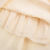 imageUhnice Flower Girl Spaghetti Strap Dress ALine Ball Gown Tulle Dresses for Wedding Birthday PartyApricot