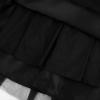 imageUhnice Flower Girl Spaghetti Strap Dress ALine Ball Gown Tulle Dresses for Wedding Birthday PartyBlack 2