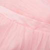 imageUhnice Flower Girl Spaghetti Strap Dress ALine Ball Gown Tulle Dresses for Wedding Birthday PartyPale Pink