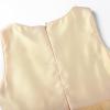 imageUhnice Sequin Sleeveless Tulle Mesh Flower Girl Party DressBeige