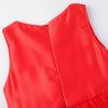 imageUhnice Sequin Sleeveless Tulle Mesh Flower Girl Party DressRed