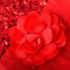 imageUhnice Sequin Sleeveless Tulle Mesh Flower Girl Party DressRed