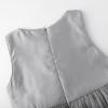 imageUhnice Sequin Sleeveless Tulle Mesh Flower Girl Party DressSilver Grey