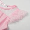 imageUhnice Toddler Girl Tutu Flutter Sleeve Summer Dress Casual Party Tulle SundressPink Confetti