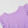 imageUhnice Toddler Girl Tutu Flutter Sleeve Summer Dress Casual Party Tulle SundressPurple